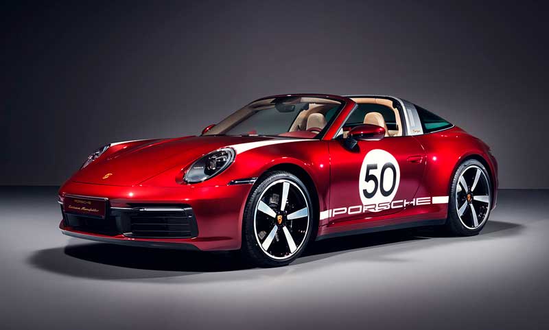 Спорт-кар Porsche 911 Targa 4S Heritage Design Edition