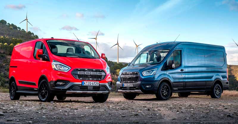 Фургоны и минивэны Ford Transit и Tourneo 2020-2021