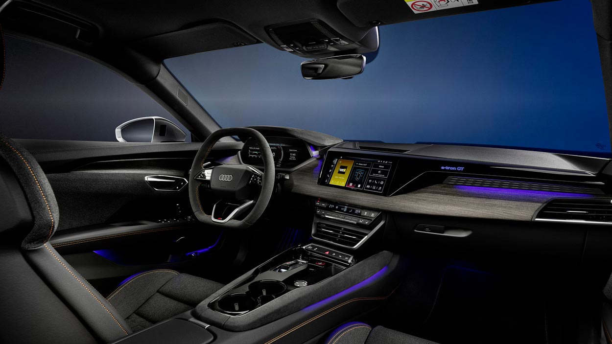 Салон Audi-e-tron-GT-2025